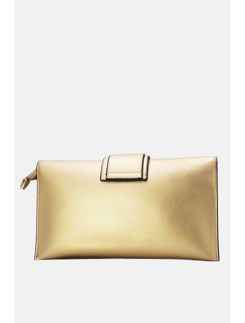 Pochette Bandoulière Avec Languette 25P-6315-Doré — vue 3