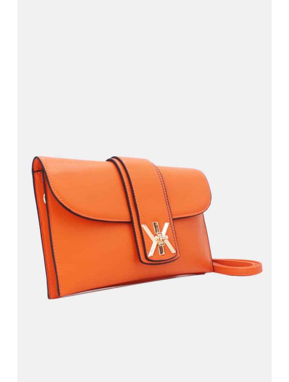 Pochette Bandoulière Avec Languette 25P-6315-Orange — vue 2