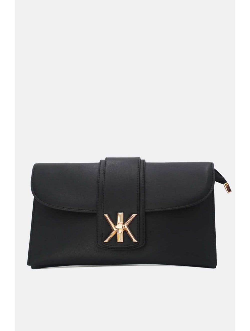 Pochette Bandoulière Avec Languette 25P-6315-Noir