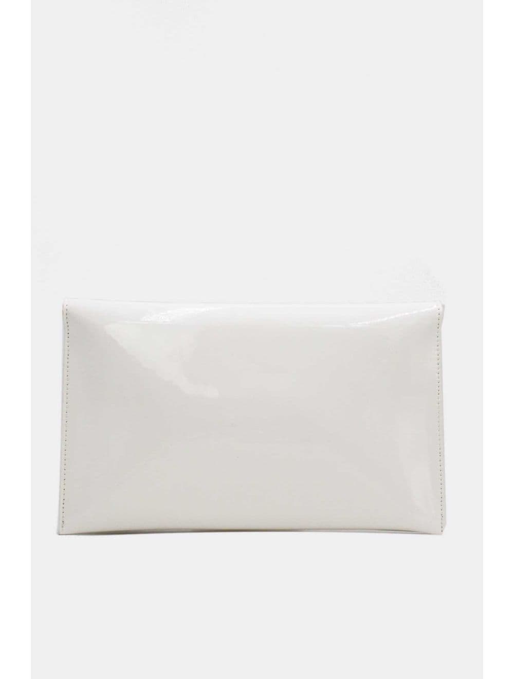 Pochette Bandoulière Vernis 25P-6319-Blanc — vue 3