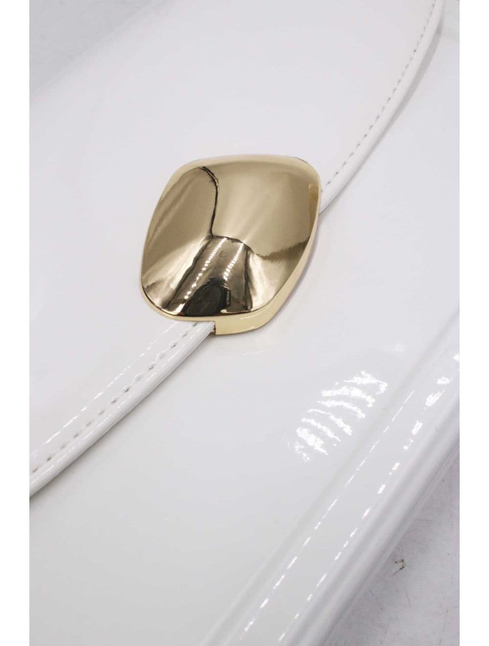 Pochette Bandoulière Vernis 25P-6319-Blanc — vue 5