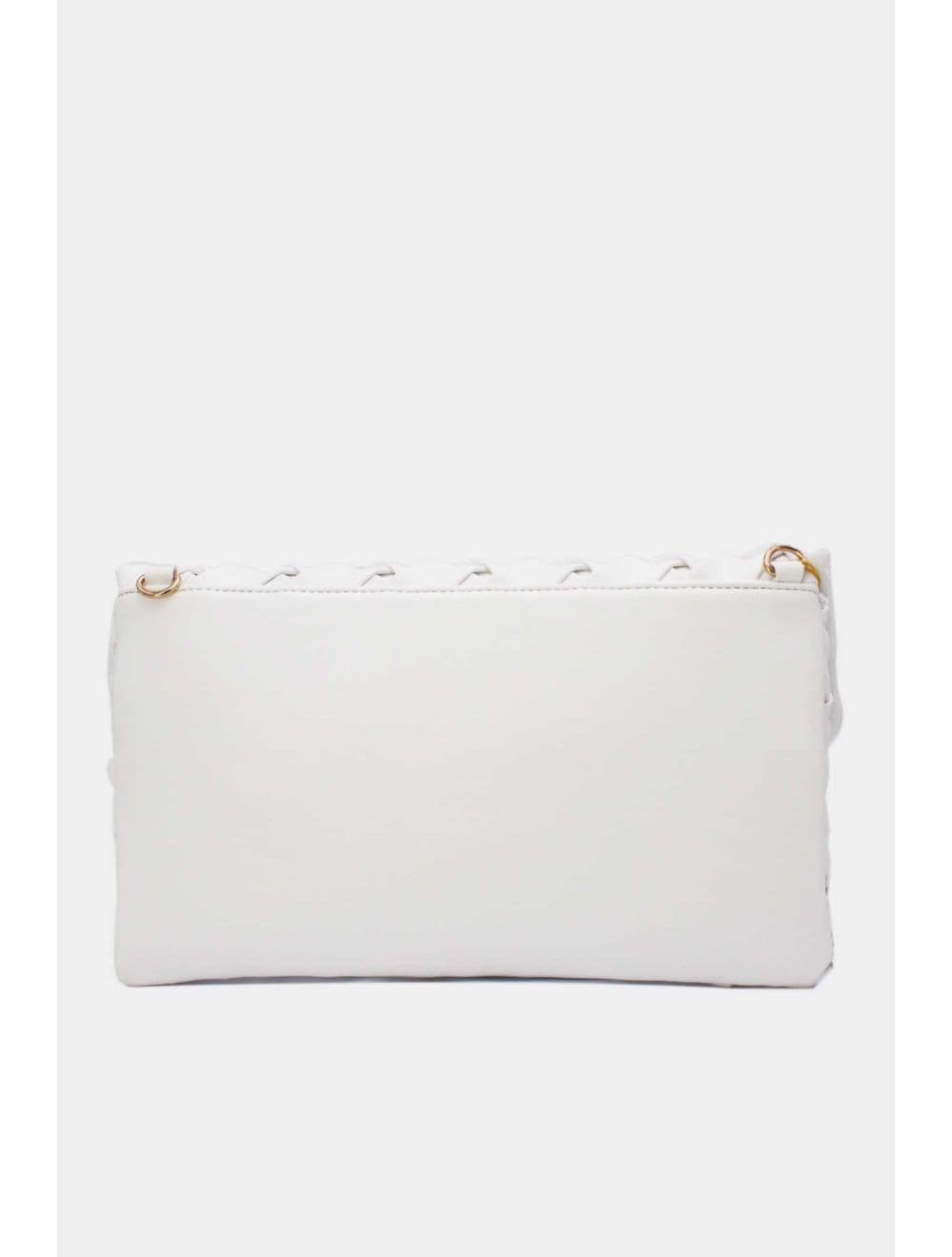 Pochette Bandoulière Tressé 24P-5938-Blanc — vue 3