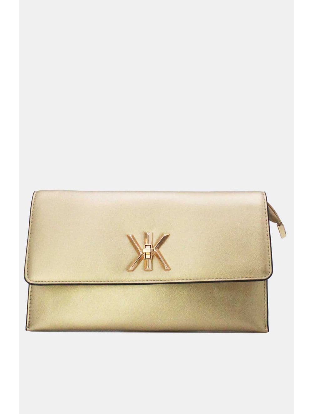 Pochette Bandoulière Effet Cuir Chic 25P-6304-Doré