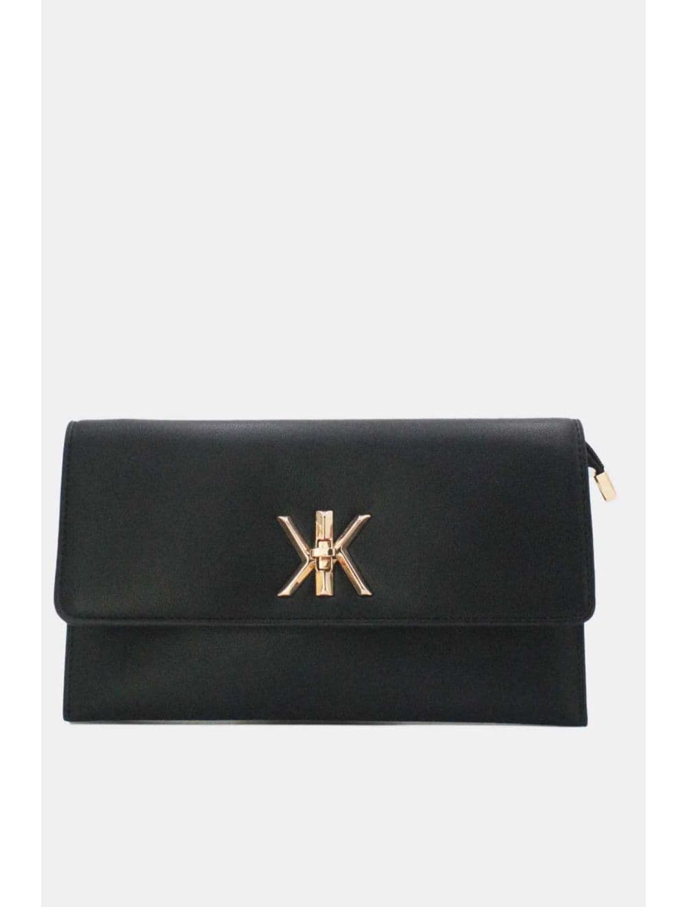 Pochette Bandoulière Effet Cuir Chic 25P-6304-Noir