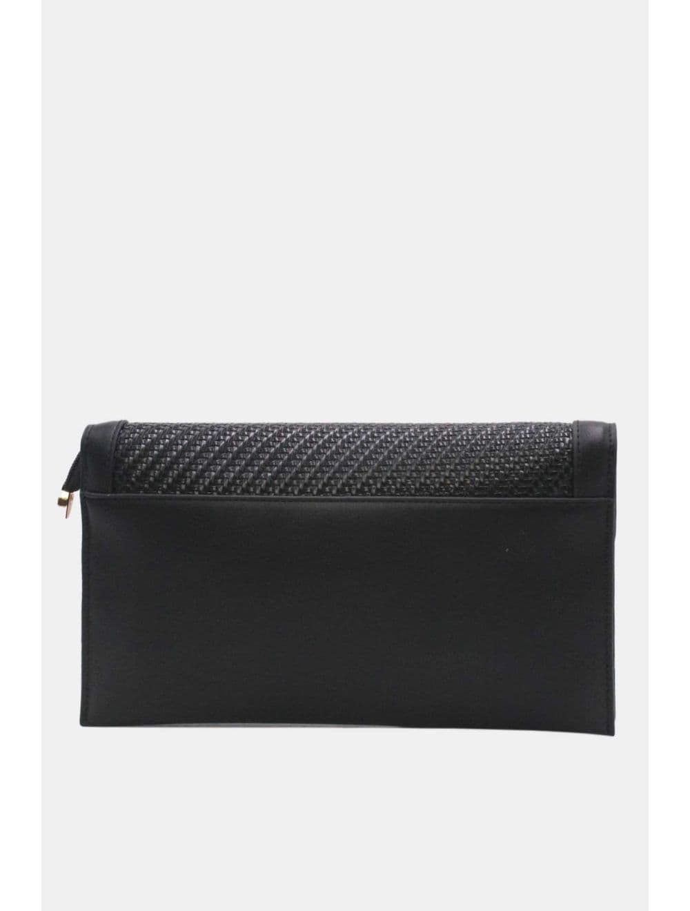 Pochette Bandoulière Effet Tressé Chic 25P-6145-Noir — vue 3