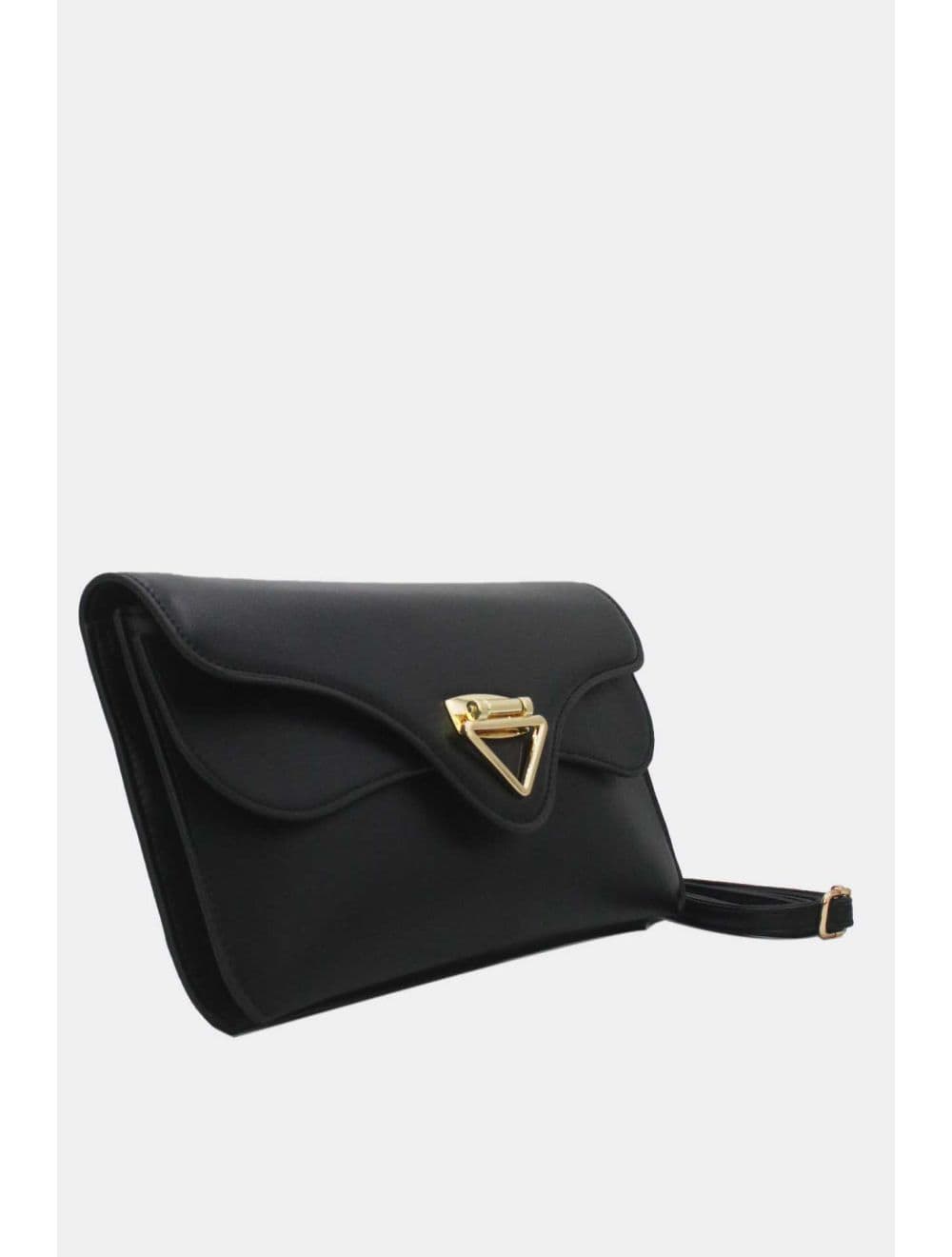 Pochette Bandoulière Effet Cuir 24P-6152-Noir — vue 3
