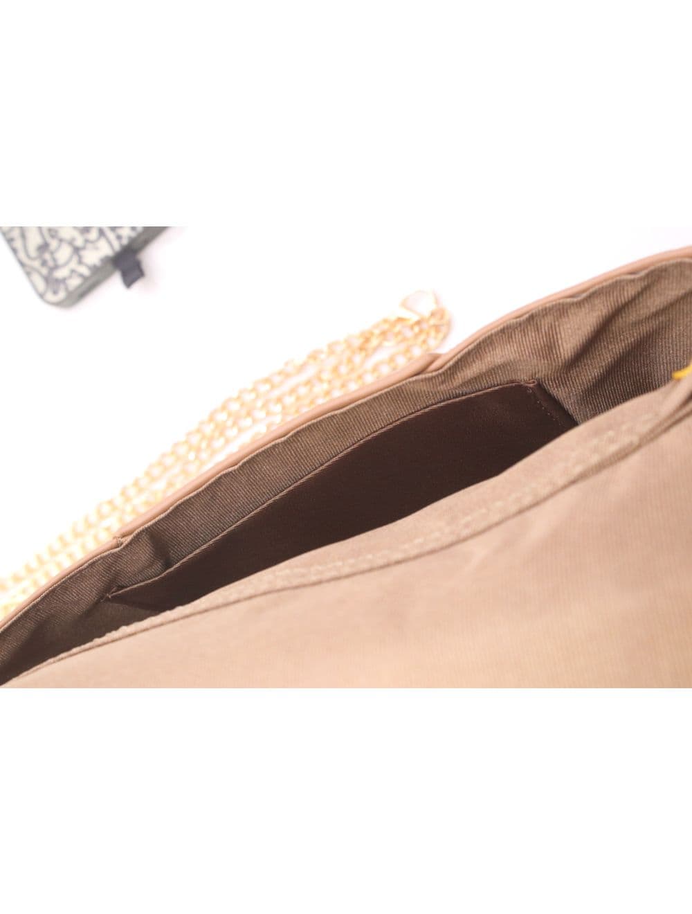 Pochette Bandoulière Velours Clouté 25P-6165-Camel — vue 5