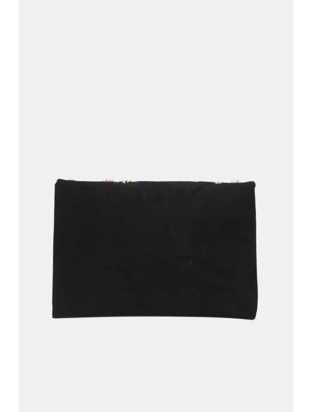 Pochette Bandoulière Velours Clouté 25P-6165-Noir — vue 3