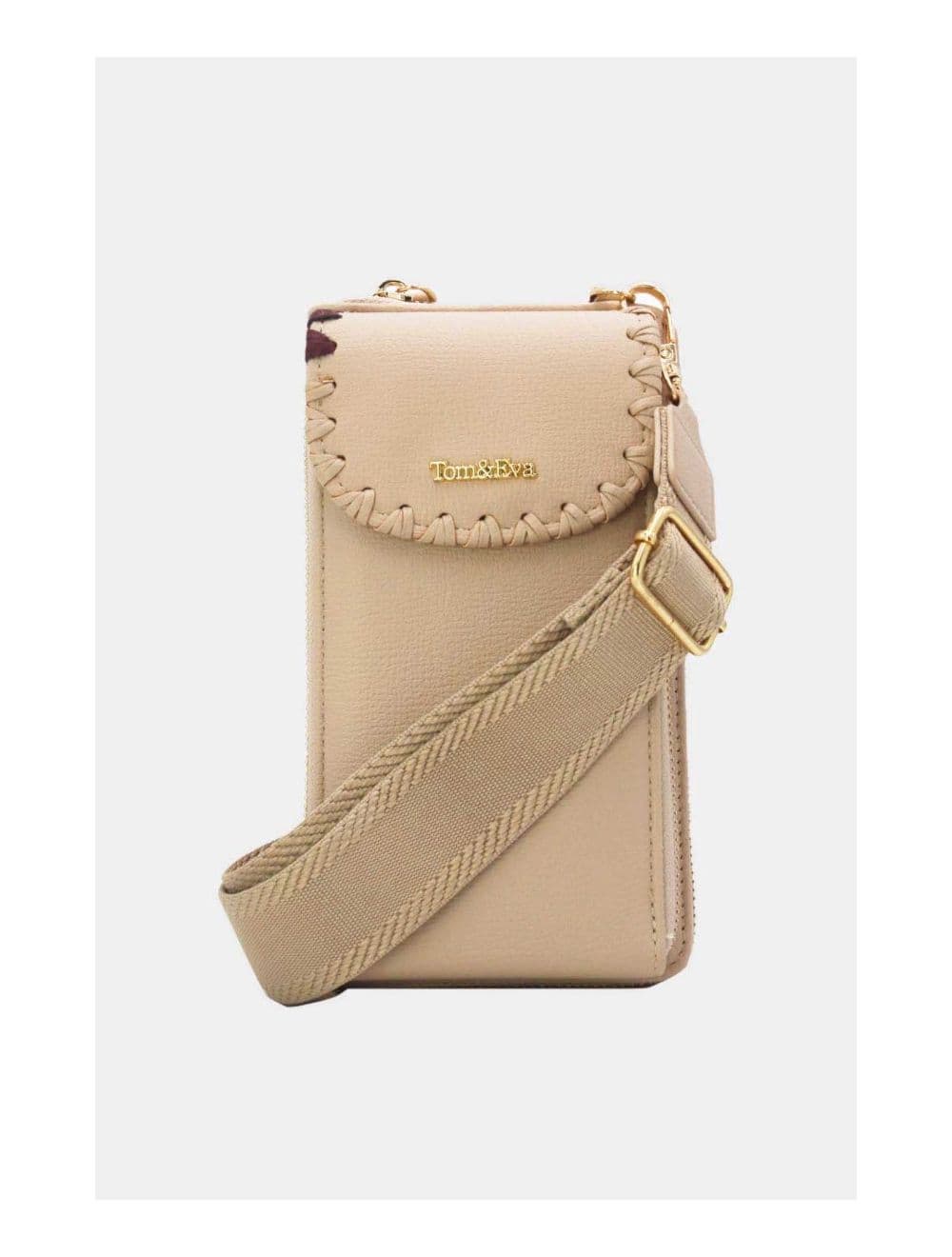 Pochette Téléphone Effet Grainé 24P-6022-Beige — vue 2