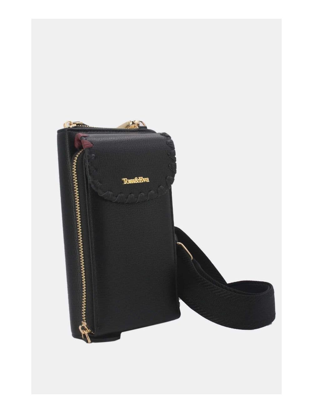 Pochette Téléphone Effet Grainé 24P-6022-Noir# — vue 3