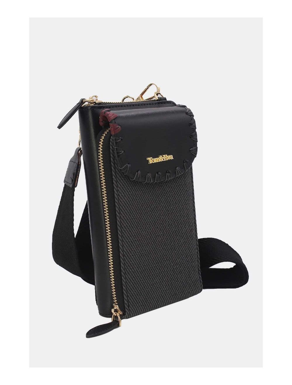 Pochette Téléphone Effet Grainé 24P-6022-Black — vue 3