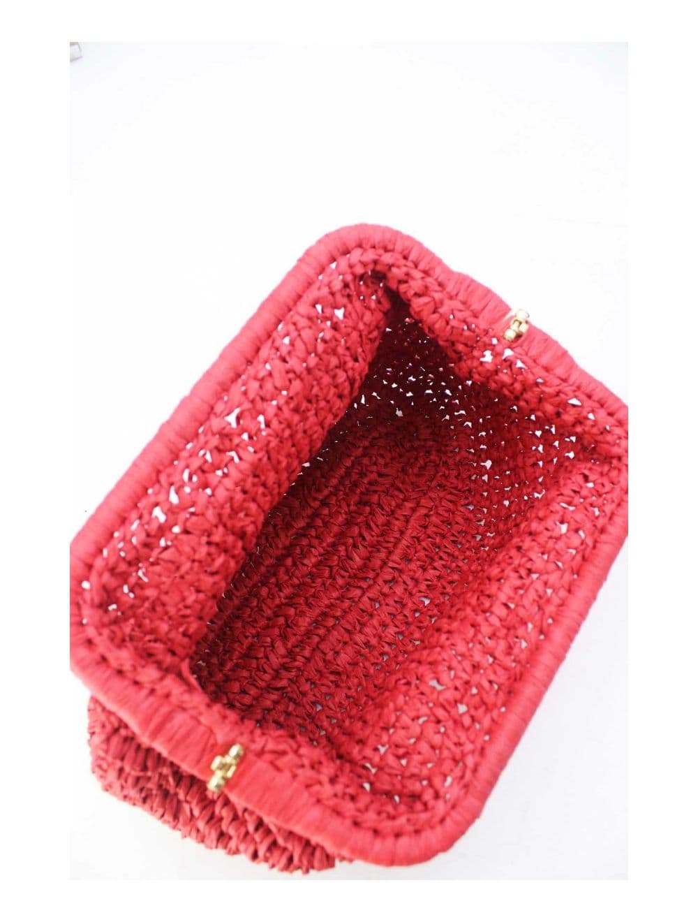 Pochette Structure En Paille 24P-6069-Rouge — vue 5