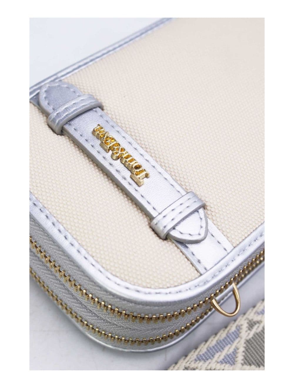 Pochette Téléphone Bi-matière Avec Porte Monnaie 24P-5945-Argenté — vue 4