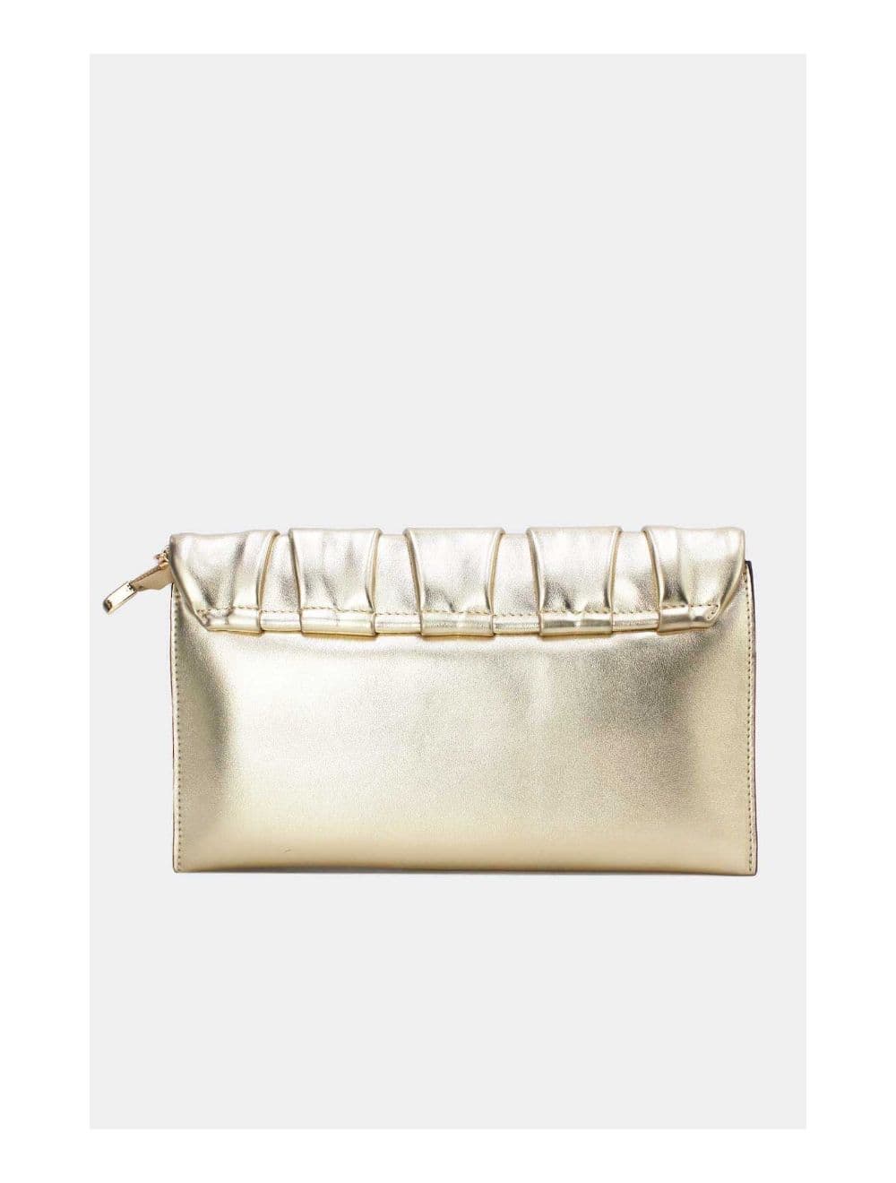 Pochette Bandoulière à Rabat Ruché RÉASSORT 24P-5897-Doré — vue 4