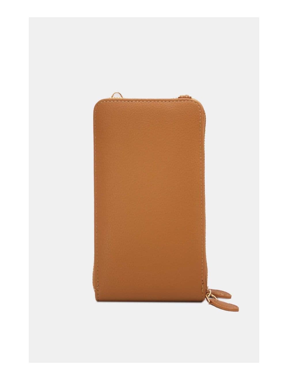 Pochette Téléphone Bi-matière Avec Porte Monnaie 24P-5943-Marron — vue 4