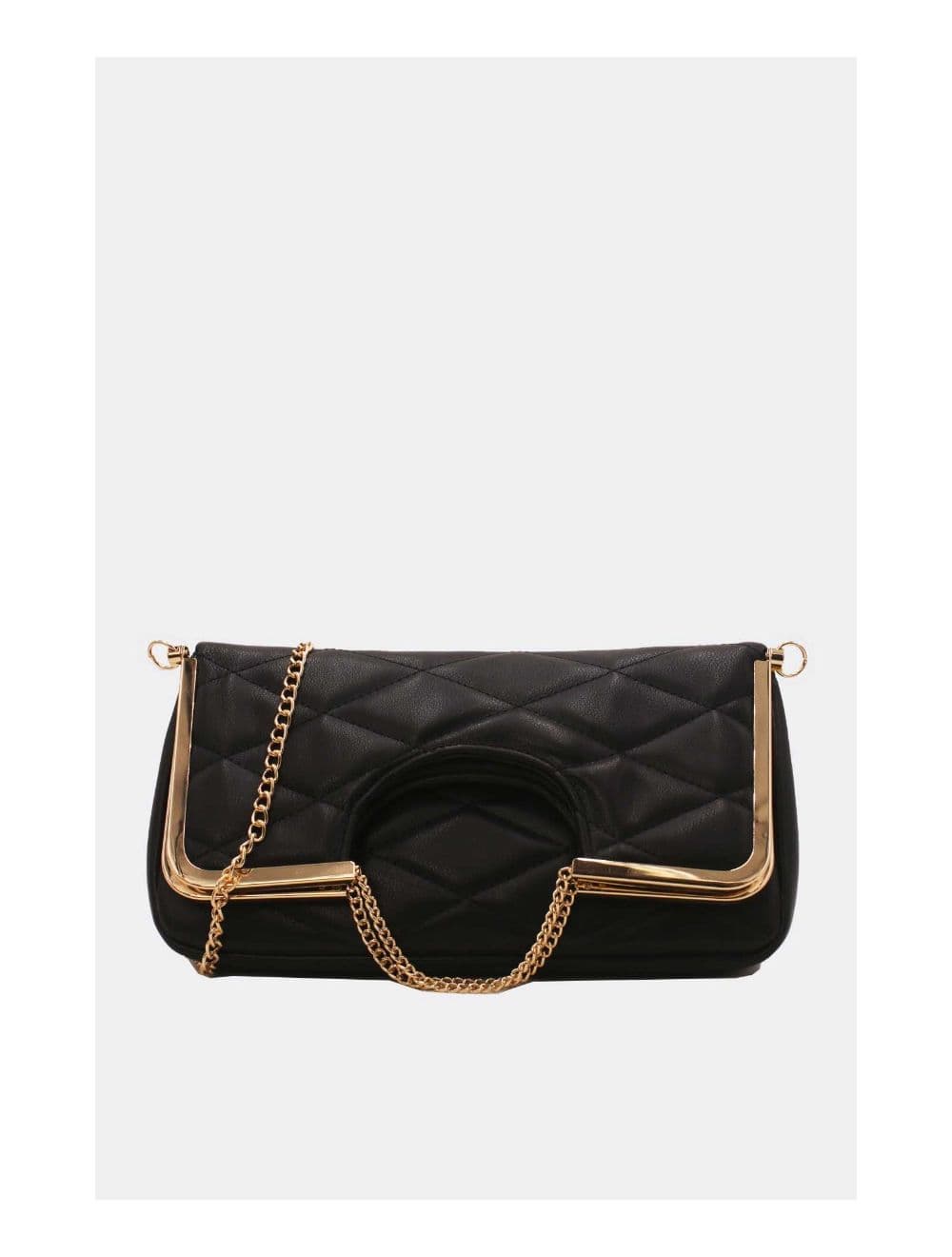 Sac à bandoulière Matelassé-23P-5817-Noir — vue 2