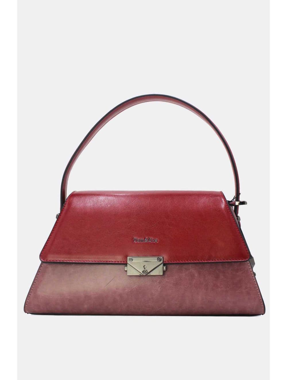 Sac Porté Épaule Vintage 25B-6127-Pink/Burgundy