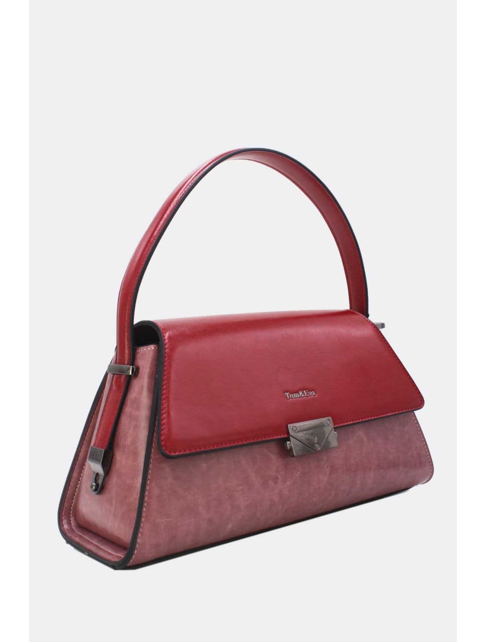 Sac Porté Épaule Vintage 25B-6127-Pink/Burgundy — vue 2