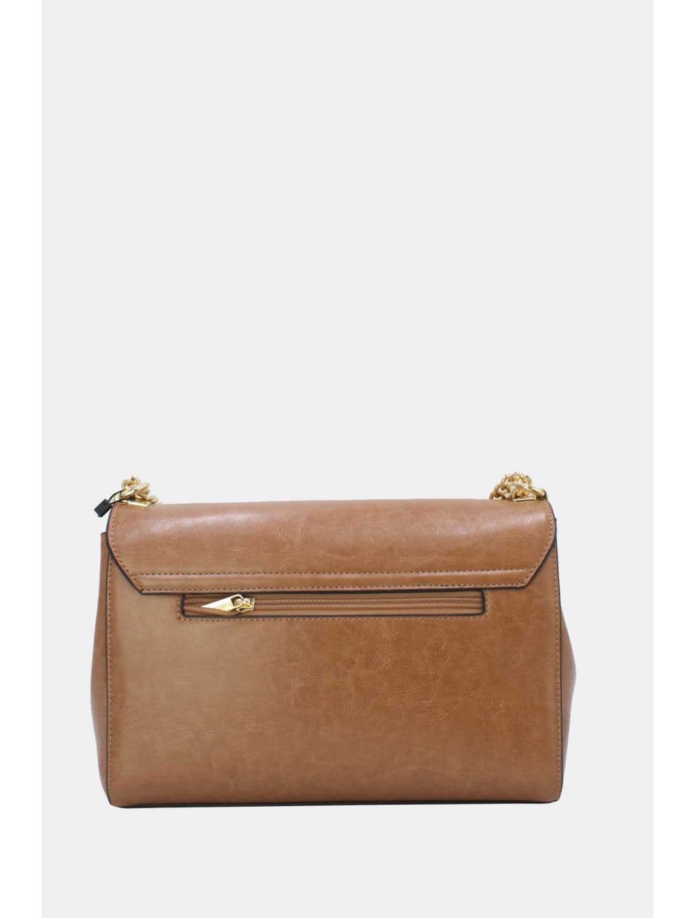 Sac Porte Épaule Effet Cuir 25B-6396-Abricot — vue 3