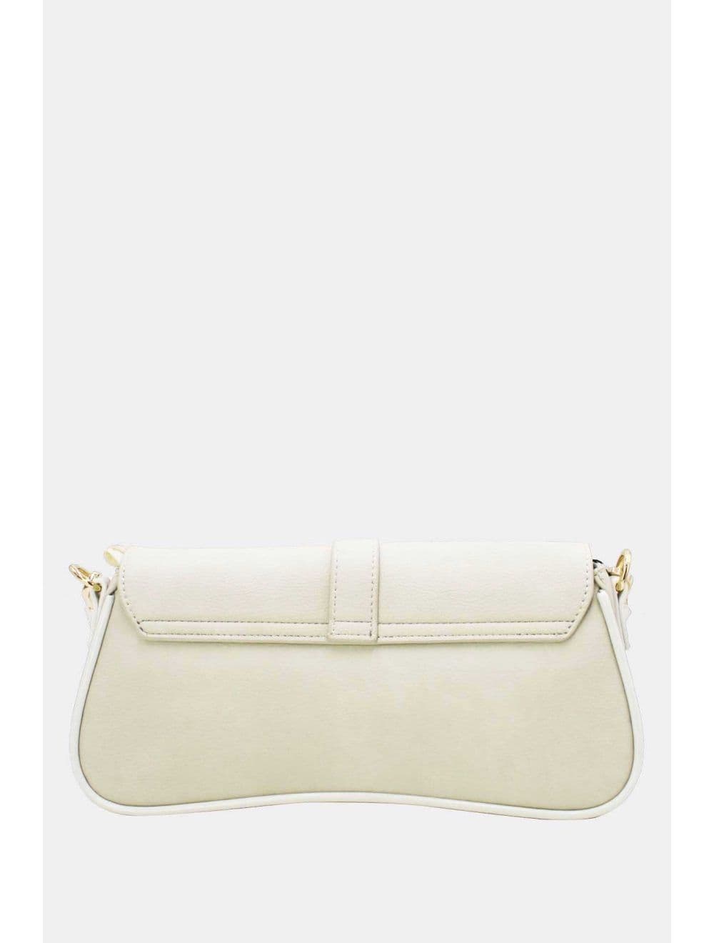 Sac Baguette Bandoulière 25B-6379-Blanc — vue 3