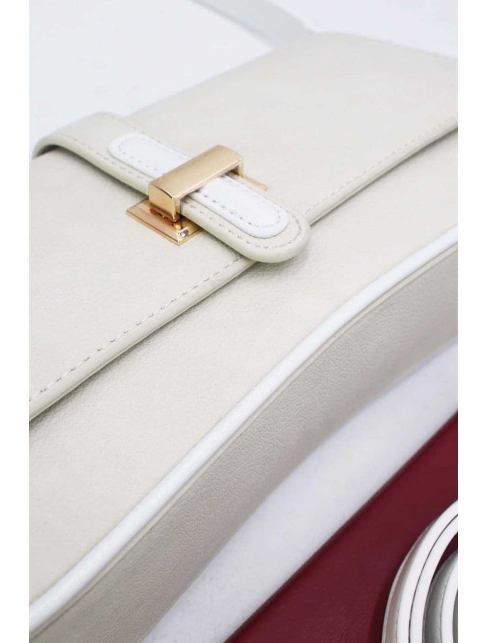 Sac Baguette Bandoulière 25B-6379-Blanc — vue 5