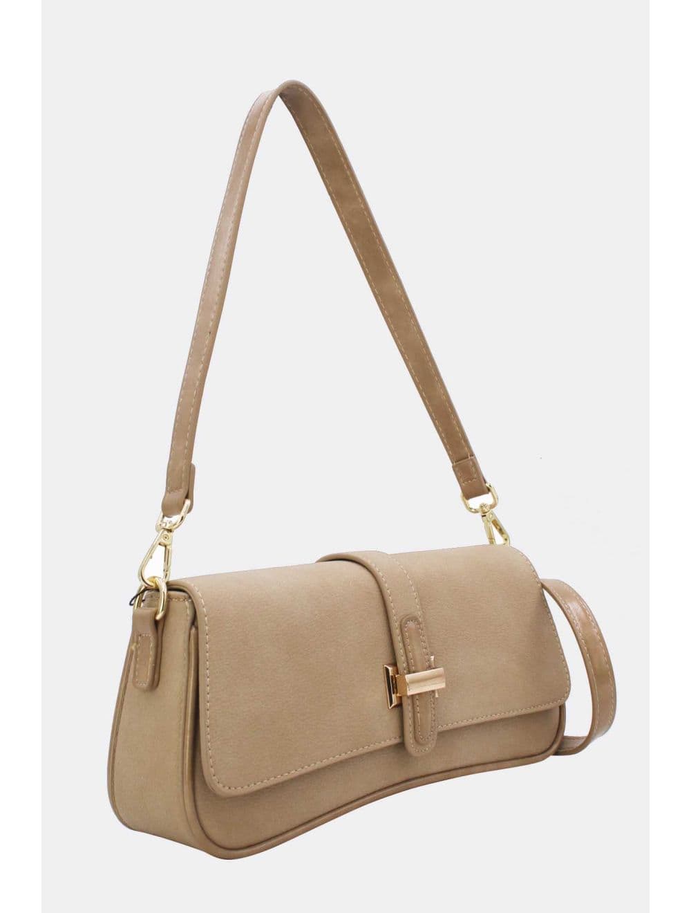 Sac Baguette Bandoulière 25B-6379-Abricot — vue 2