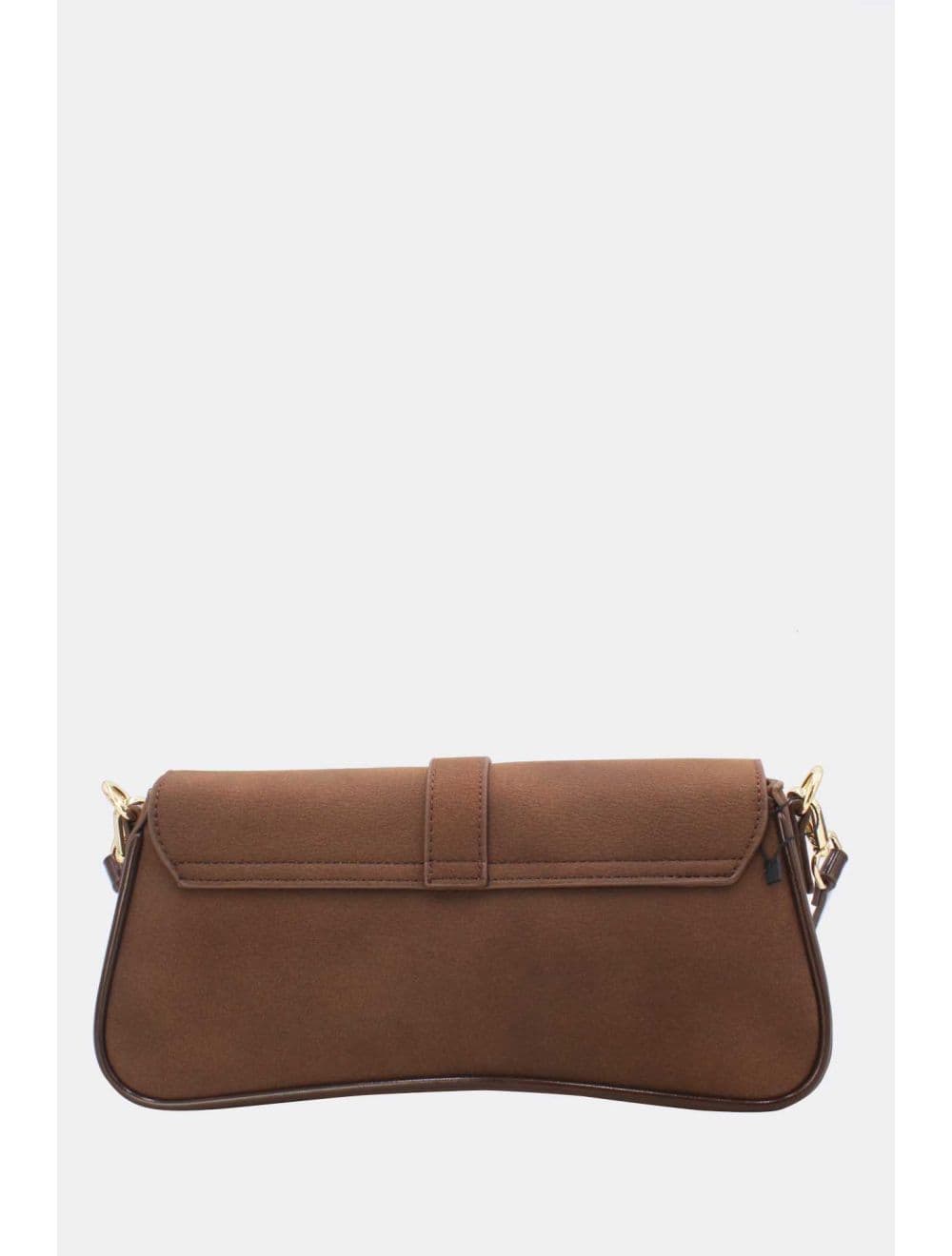 Sac Baguette Bandoulière 25B-6379-Café — vue 3