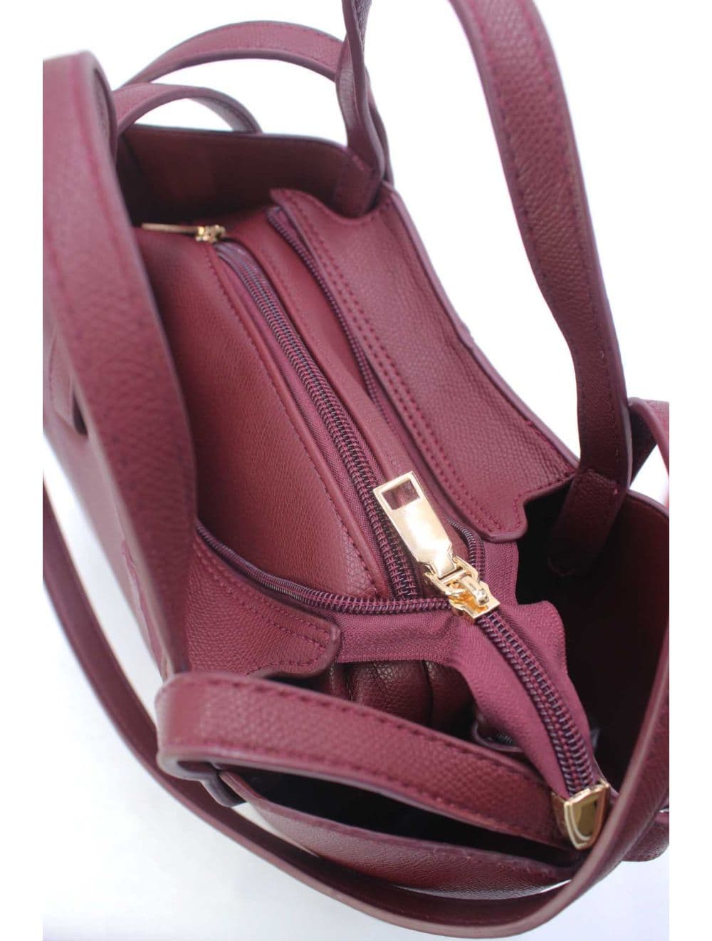 Sac Porté Épaule Chic 25B-6387-Bordeaux — vue 5