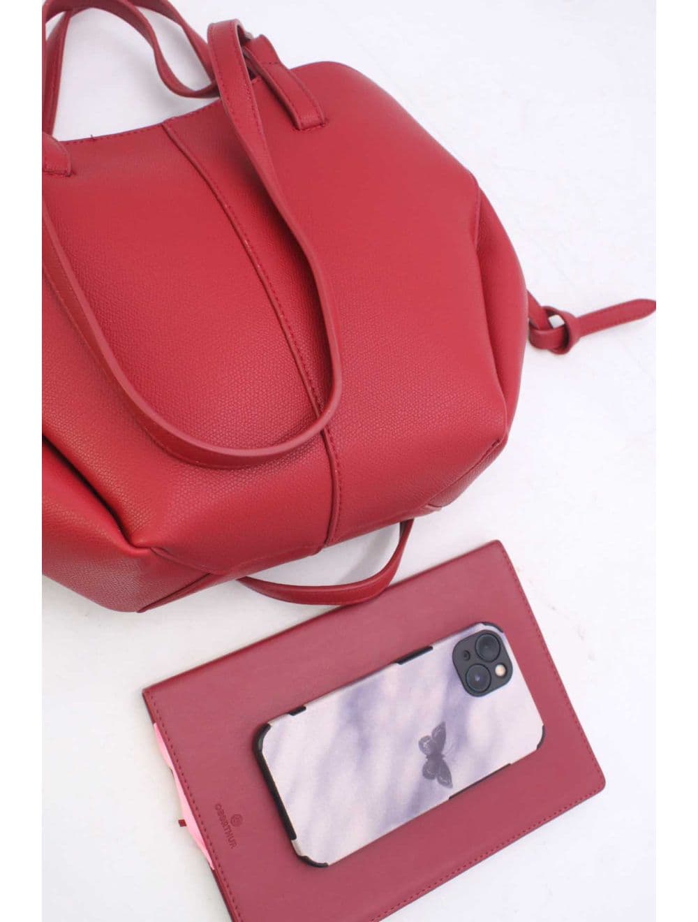 Sac Porté Épaule Chic 25B-6387-Rouge — vue 4