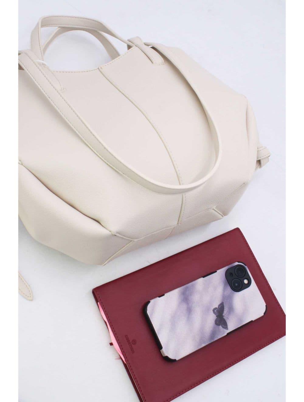 Sac Porté Épaule Chic 25B-6387-Beige — vue 4