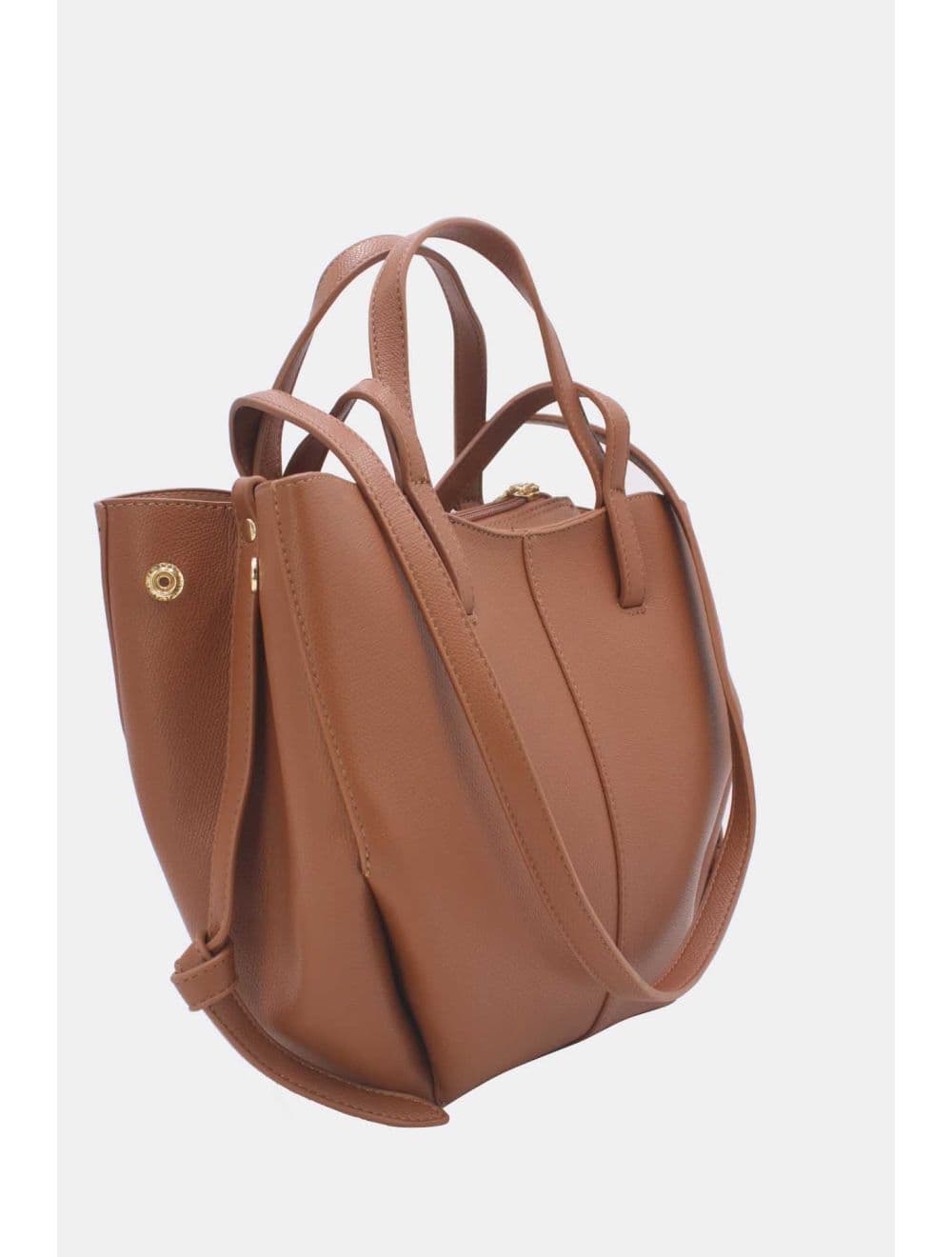 Sac Porté Épaule Chic 25B-6387-Brun — vue 2