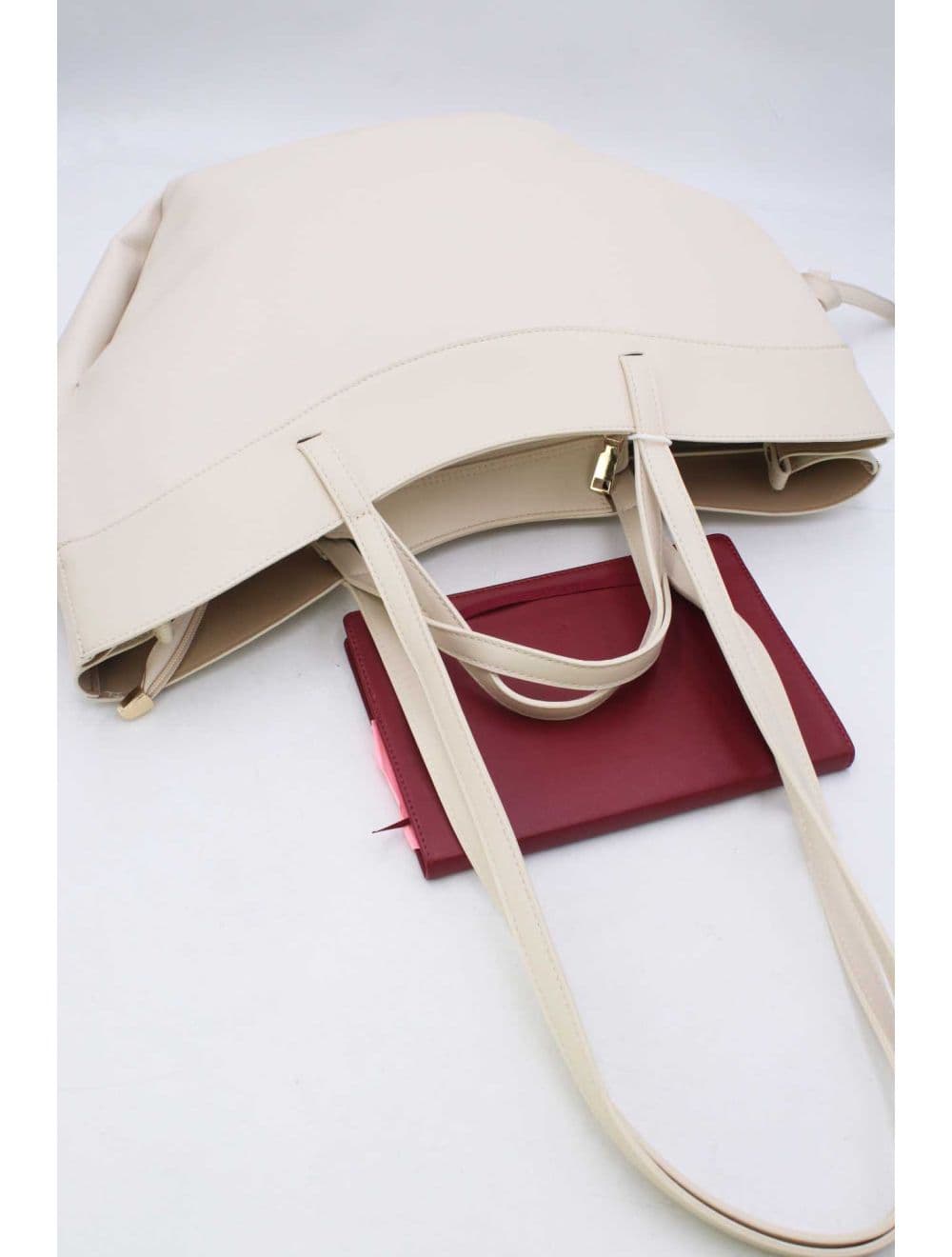 Sac Bandoulière et Porté Épaule 25B-6386-Beige — vue 4