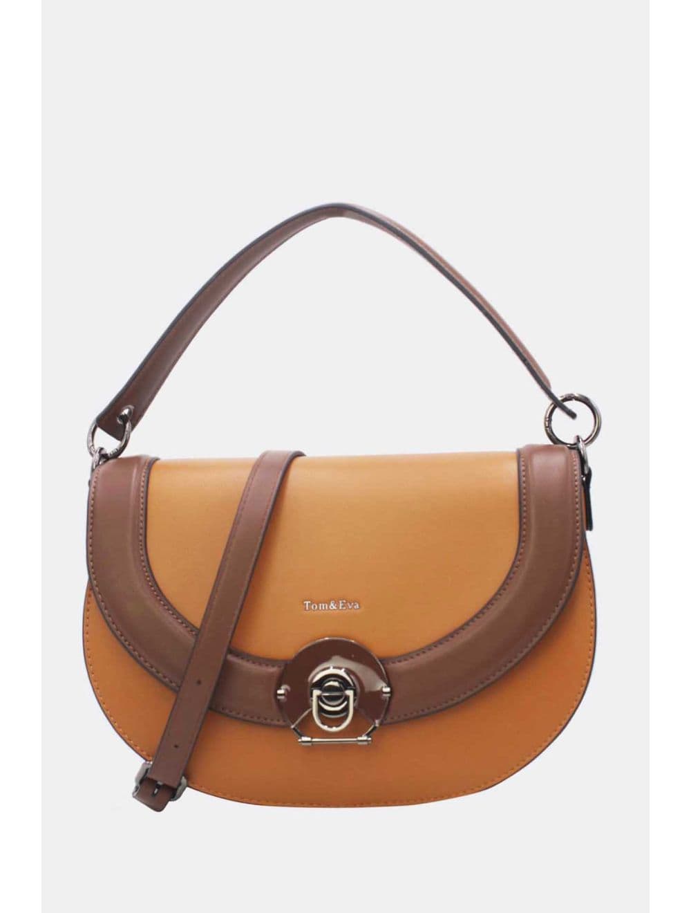 Sac Bandoulière et Porté Épaule 25P-6373-Brun — vue 2
