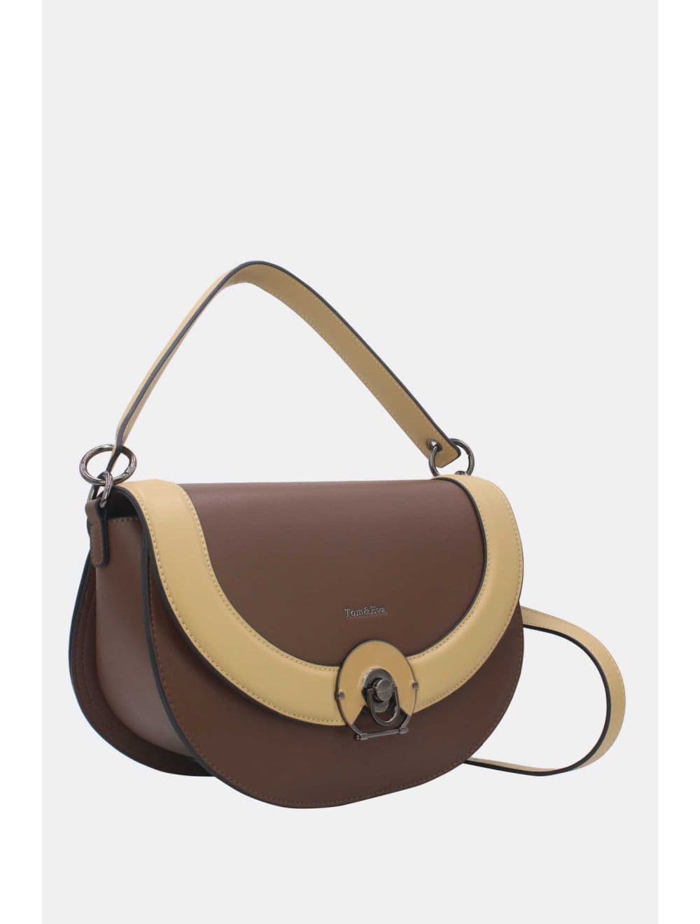 Sac Bandoulière et Porté Épaule 25P-6373-Café — vue 2