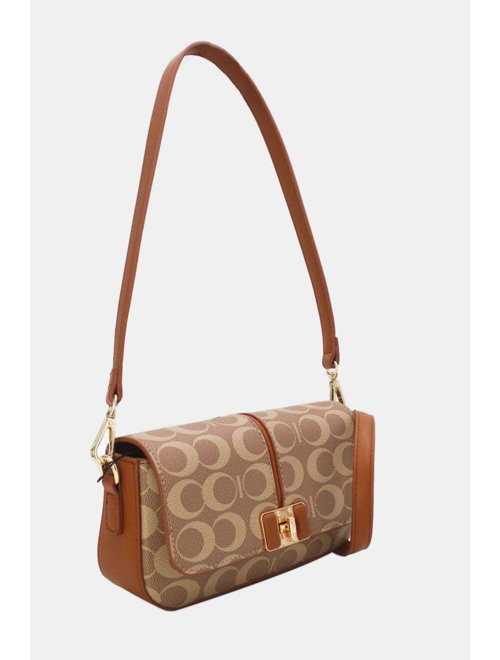 Sac Baguette Monogramme 24P-6074-Marron — vue 3