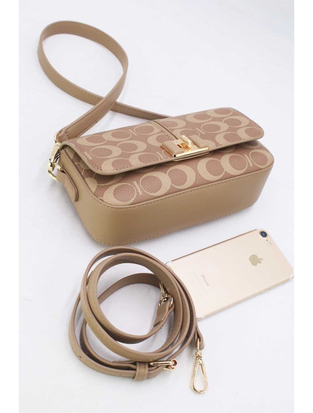 Sac Baguette Monogramme 24P-6074-Kaki — vue 4