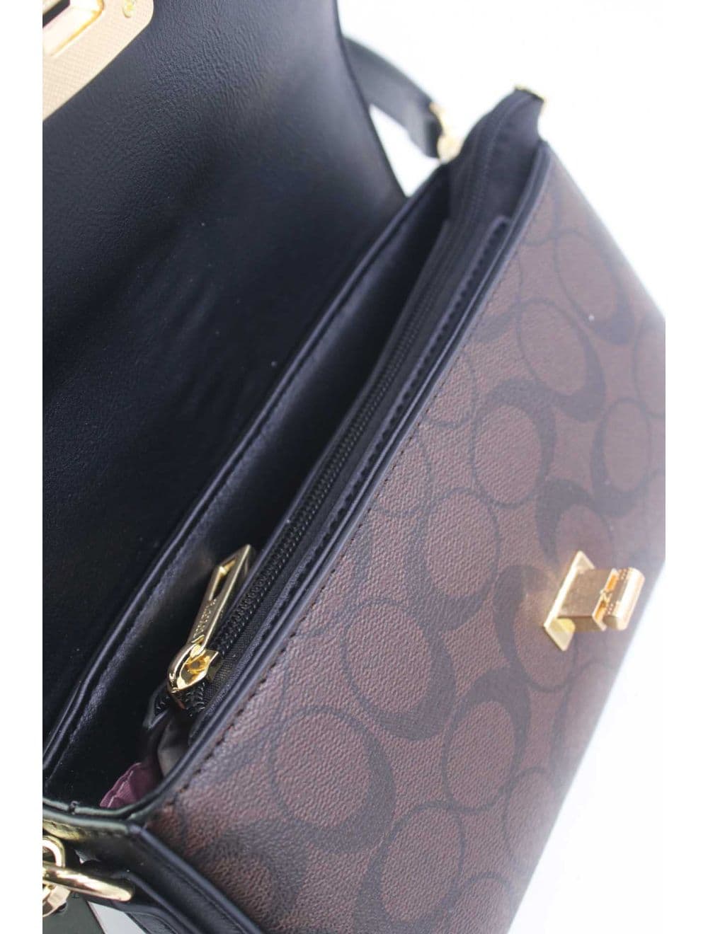 Sac Baguette Monogramme 24P-6074-Noir — vue 5