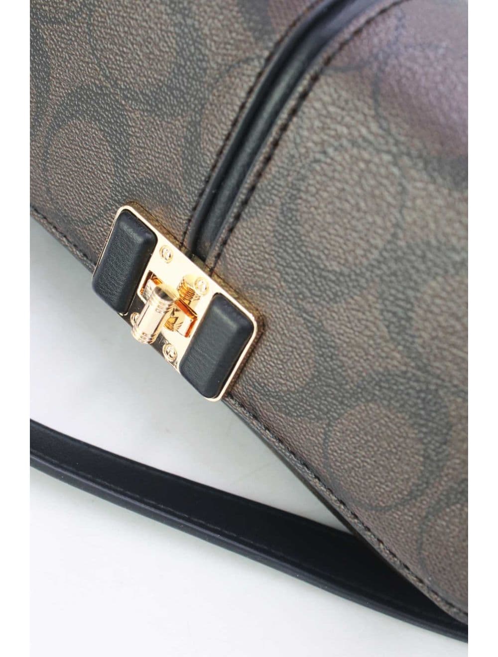 Sac Baguette Monogramme 24P-6074-Noir — vue 6