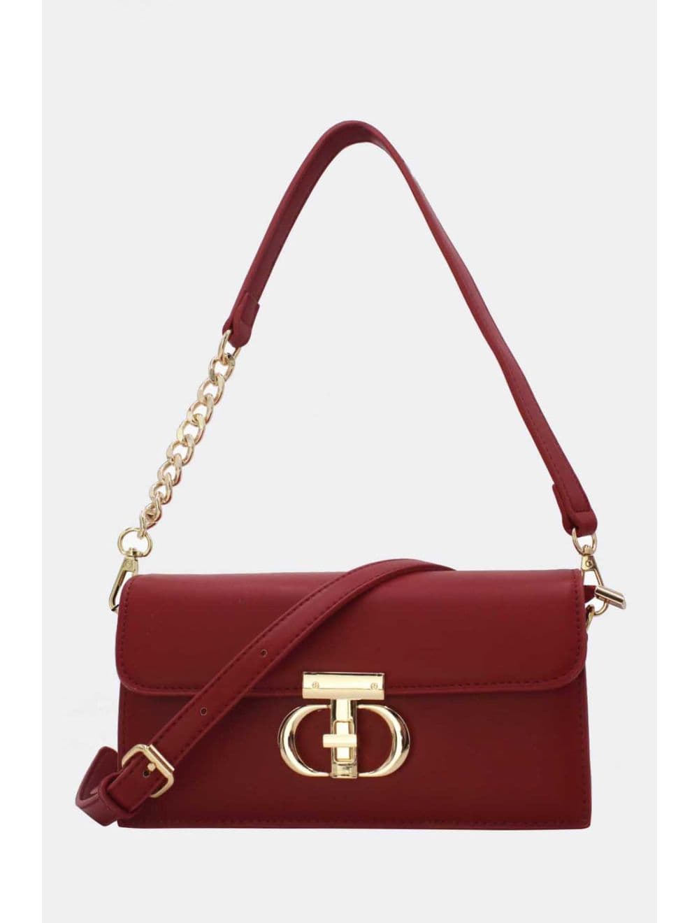 Sac Bandoulière et Porté Épaule 25P-6336-Rouge