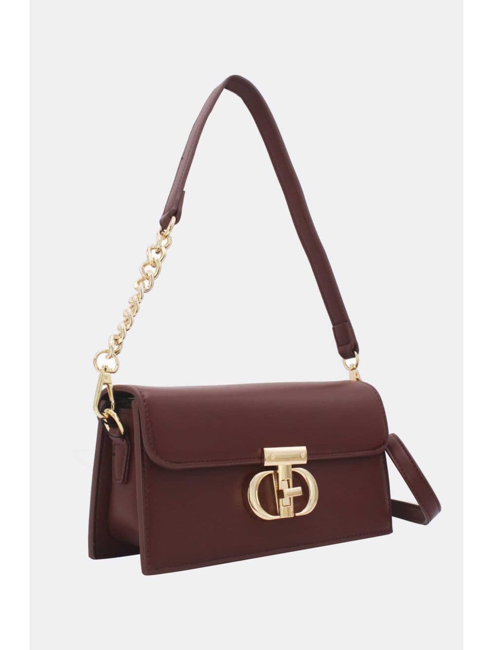 Sac Bandoulière et Porté Épaule 25P-6336-Café — vue 2