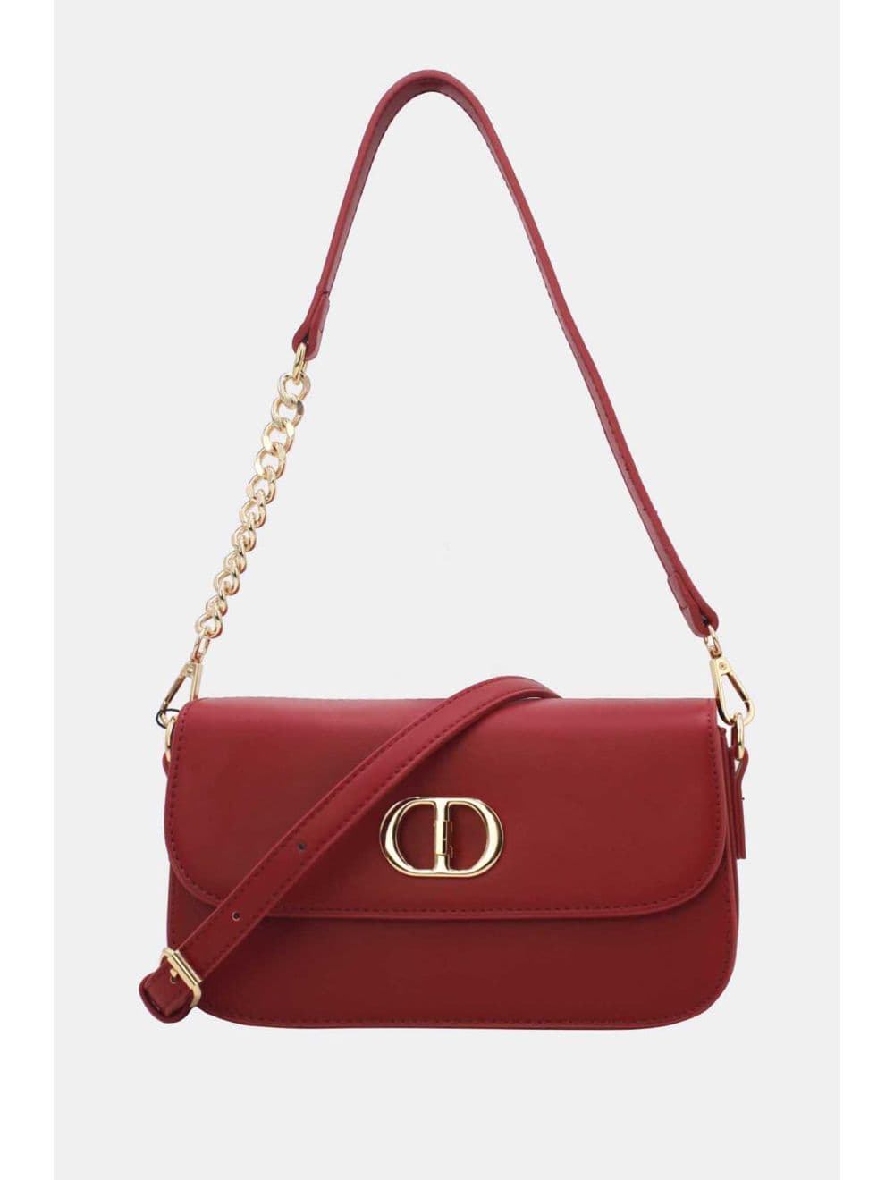 Sac Bandoulière et Porté Épaule 25P-6335-Rouge