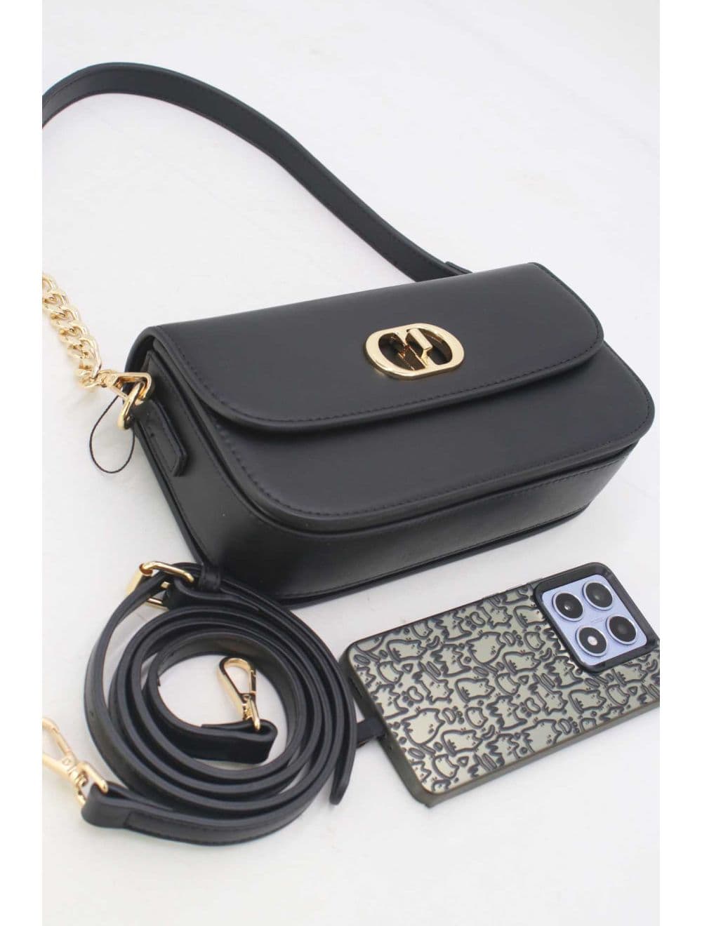 Sac Bandoulière et Porté Épaule 25P-6335-Noir — vue 4