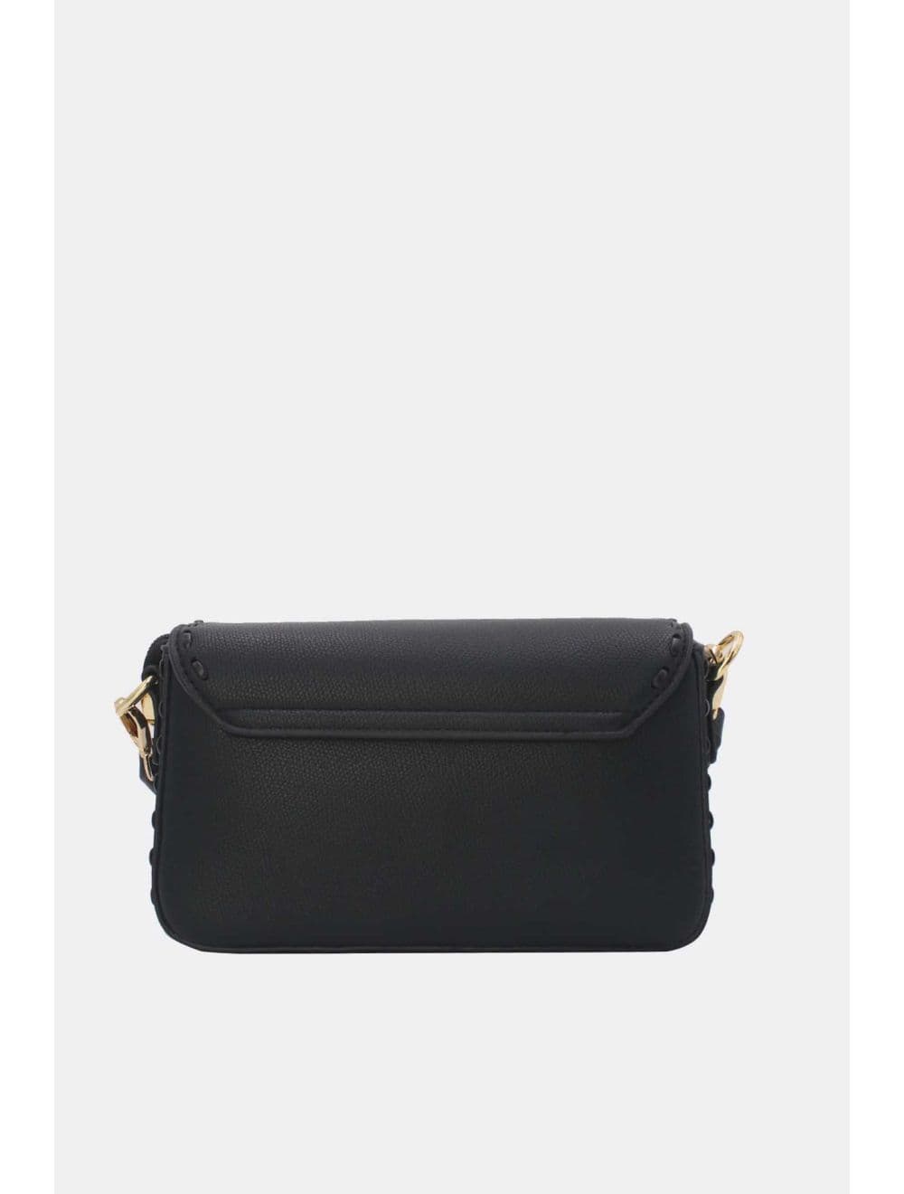 Sac Bandoulière et Porté Épaule Effet Cuir 25P-6150-Noir — vue 3