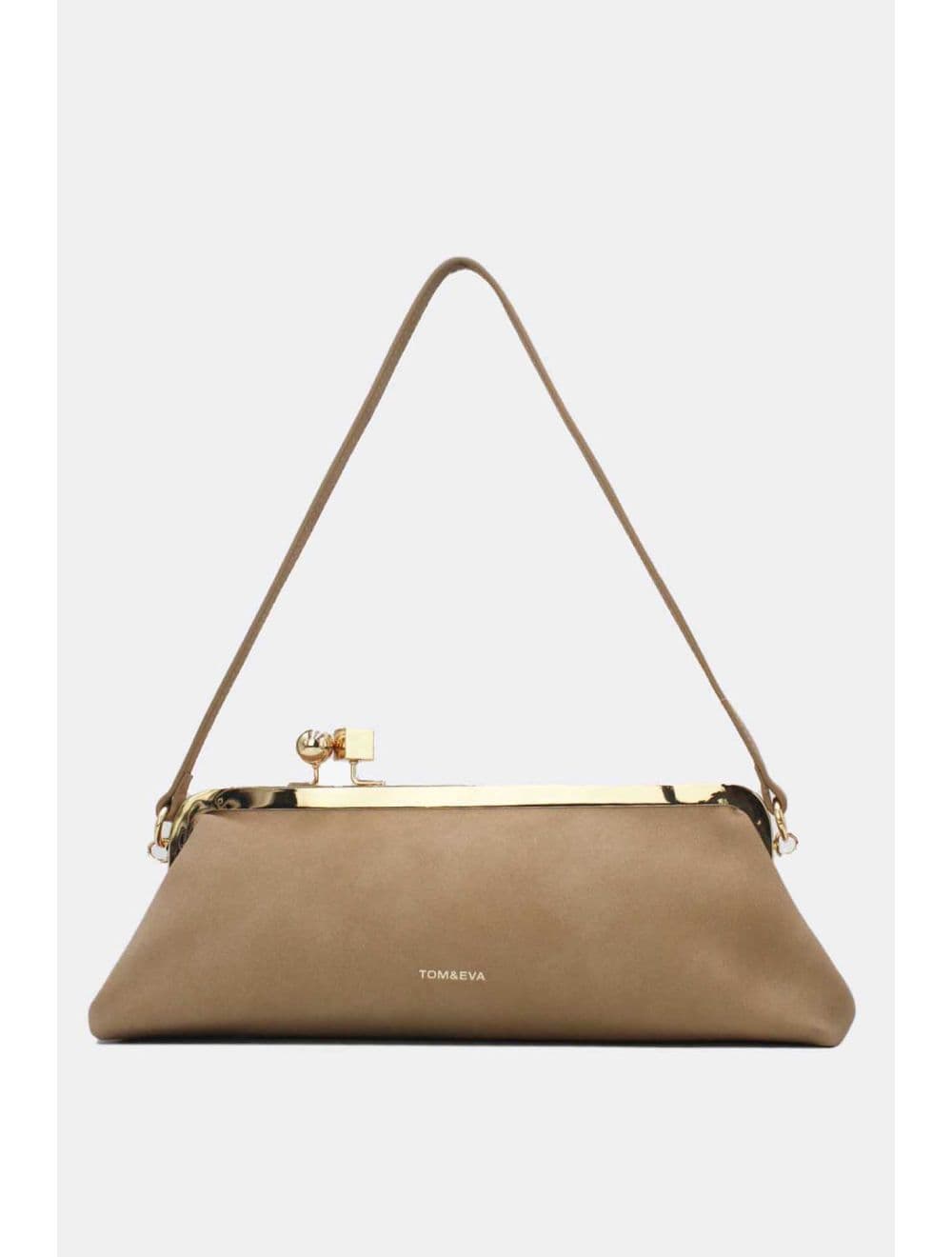 Sac Baguette Double Porté Épaule 25P-6380-Abricot