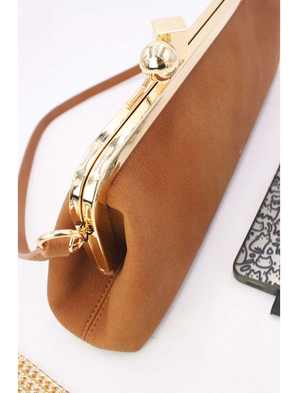 Sac Baguette Double Porté Épaule 25P-6380-Brun — vue 5