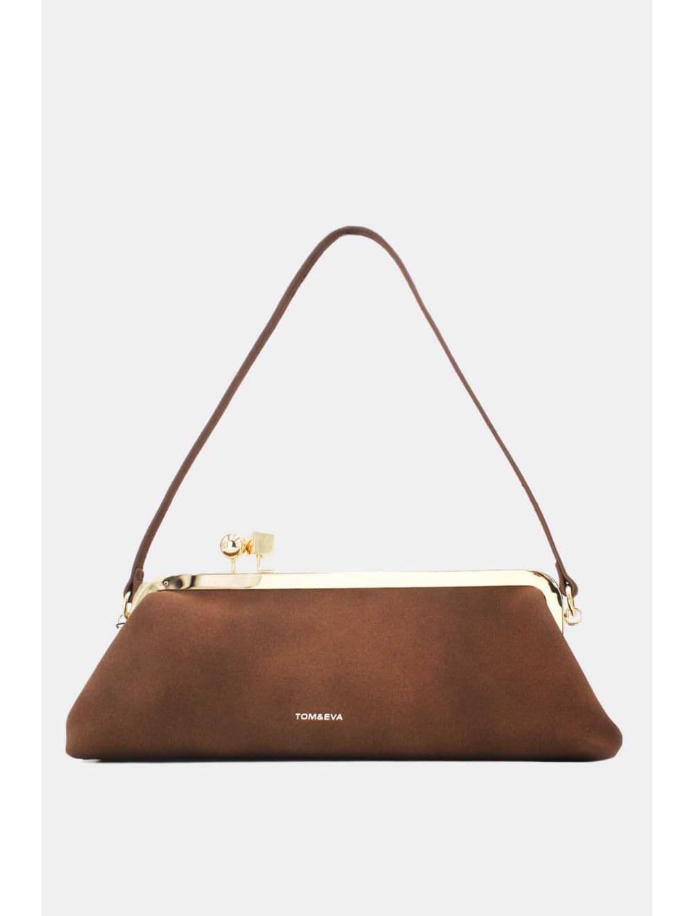 Sac Baguette Double Porté Épaule 25P-6380-Café
