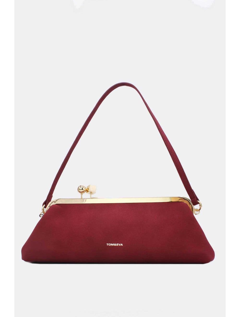Sac Baguette Double Porté Épaule 25P-6380-Rouge