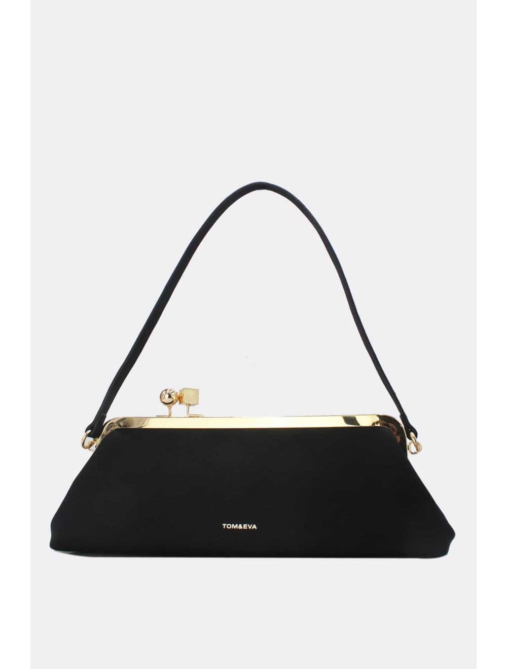 Sac Baguette Double Porté Épaule 25P-6380-Noir