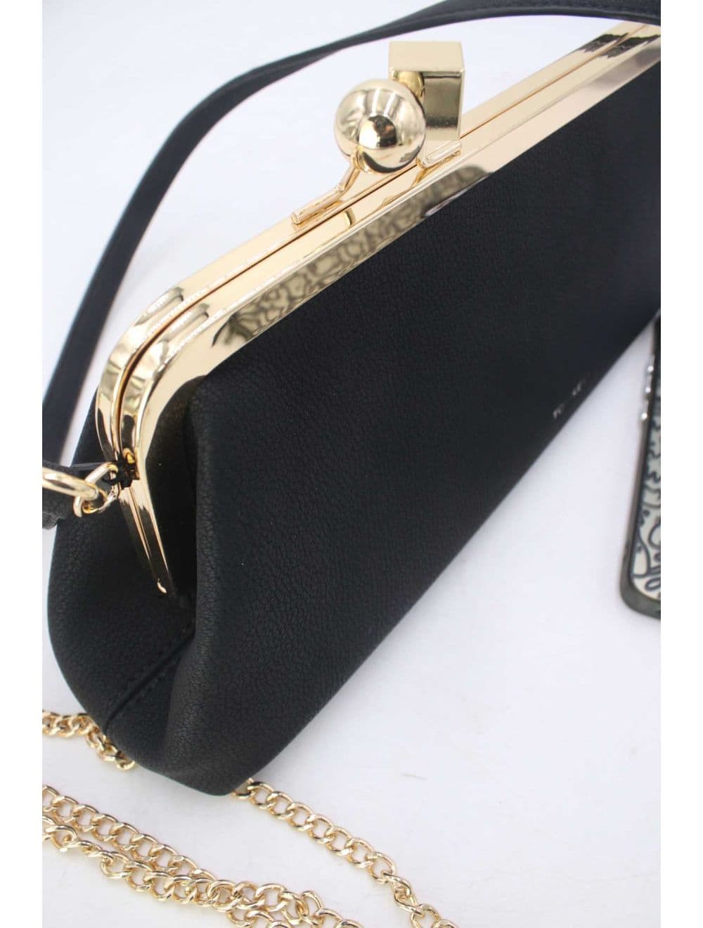 Sac Baguette Double Porté Épaule 25P-6380-Noir — vue 5