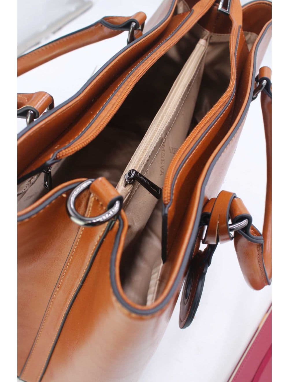 Sac à Main Avec Pendentif 25B-6362-Marron — vue 5